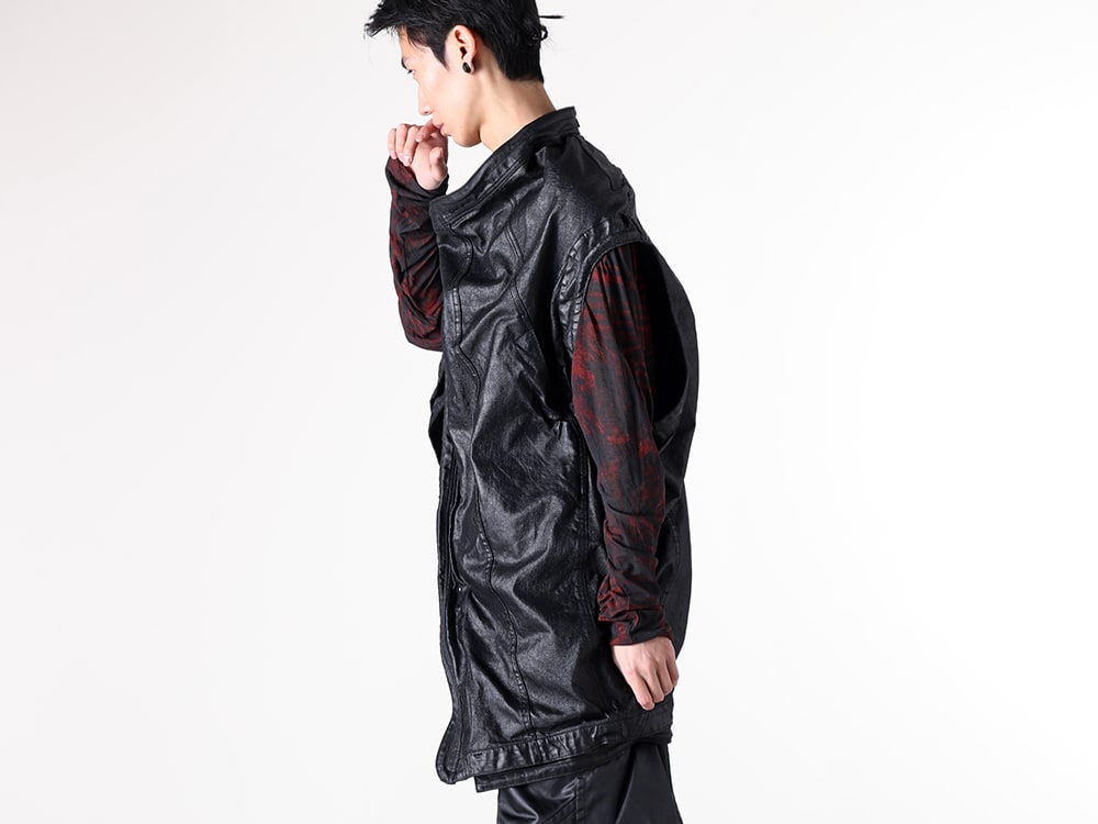 JULIUS 25SS 春のコーティングベストスタイリング -FASCINATE