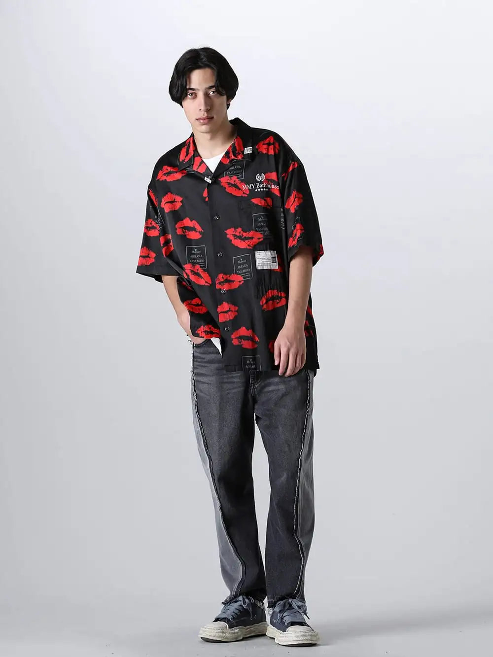 Maison MIHARA YASUHIRO × 1691 ブランドMIX KISSシャツスタイル