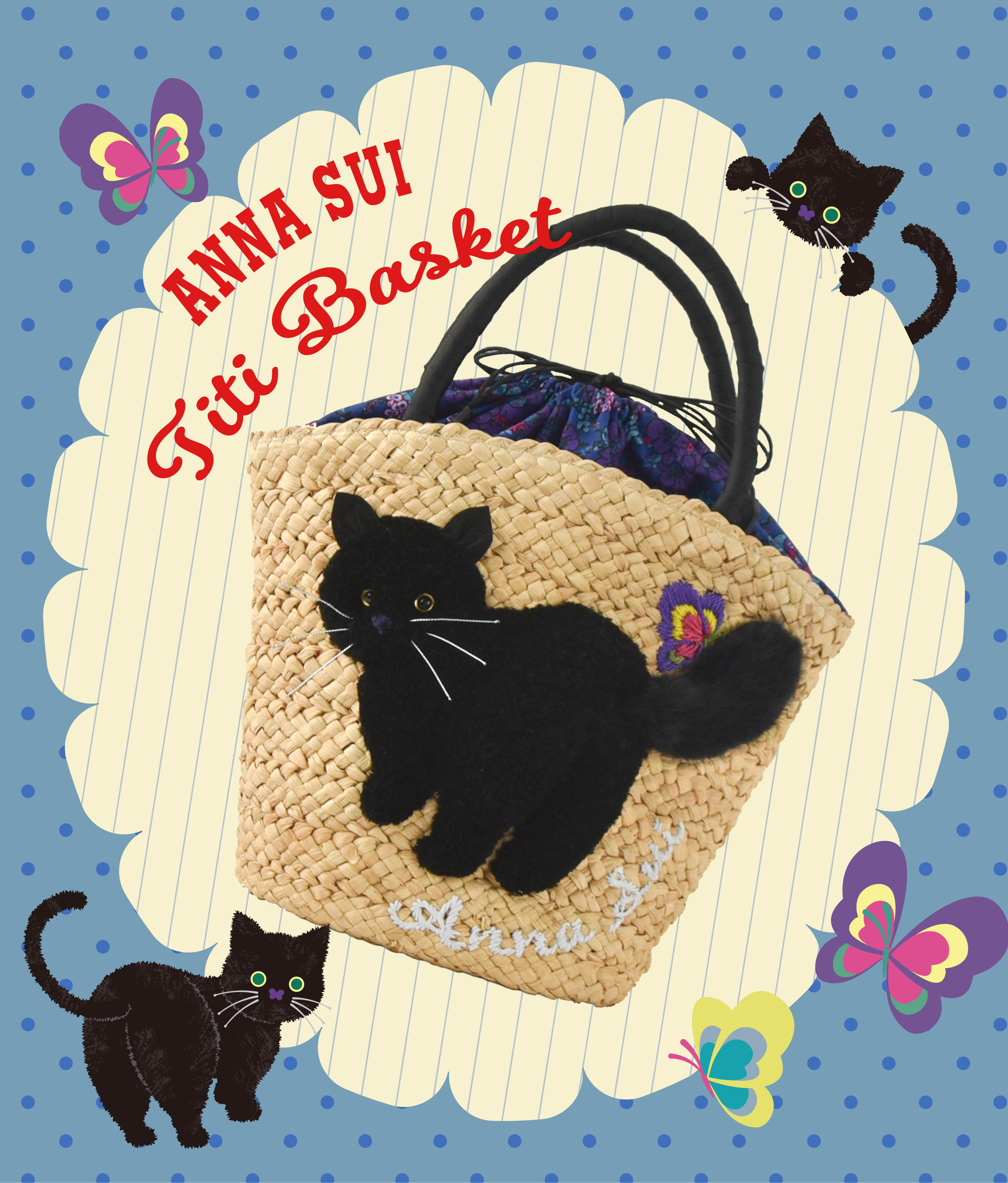 ANNA SUI （アナスイ）Titi Basket -人気ブランドのバッグ、財布なら