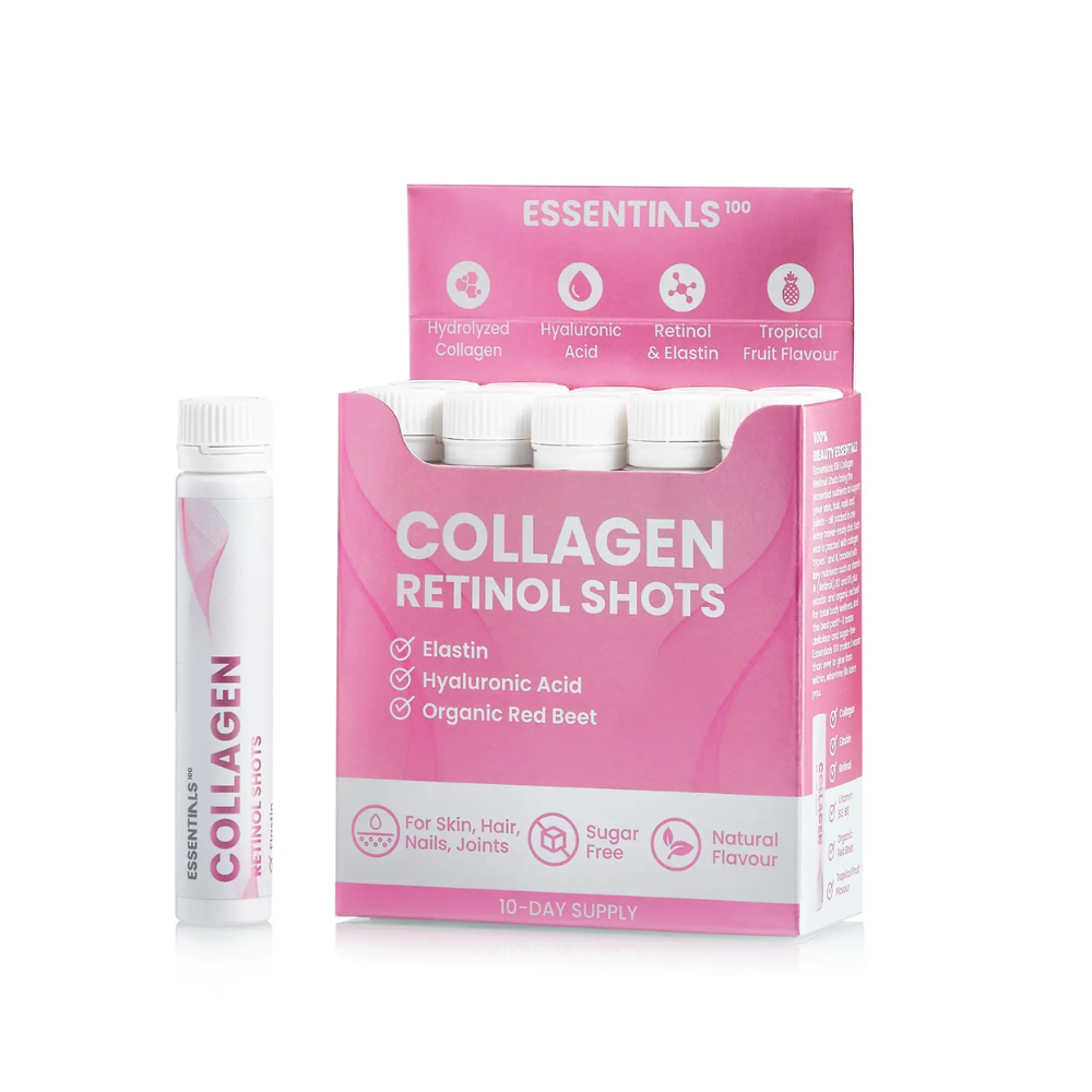 Colagen Retinol Shots Essentials 100, 10 fiole, Swedish Nut : Bebe Tei