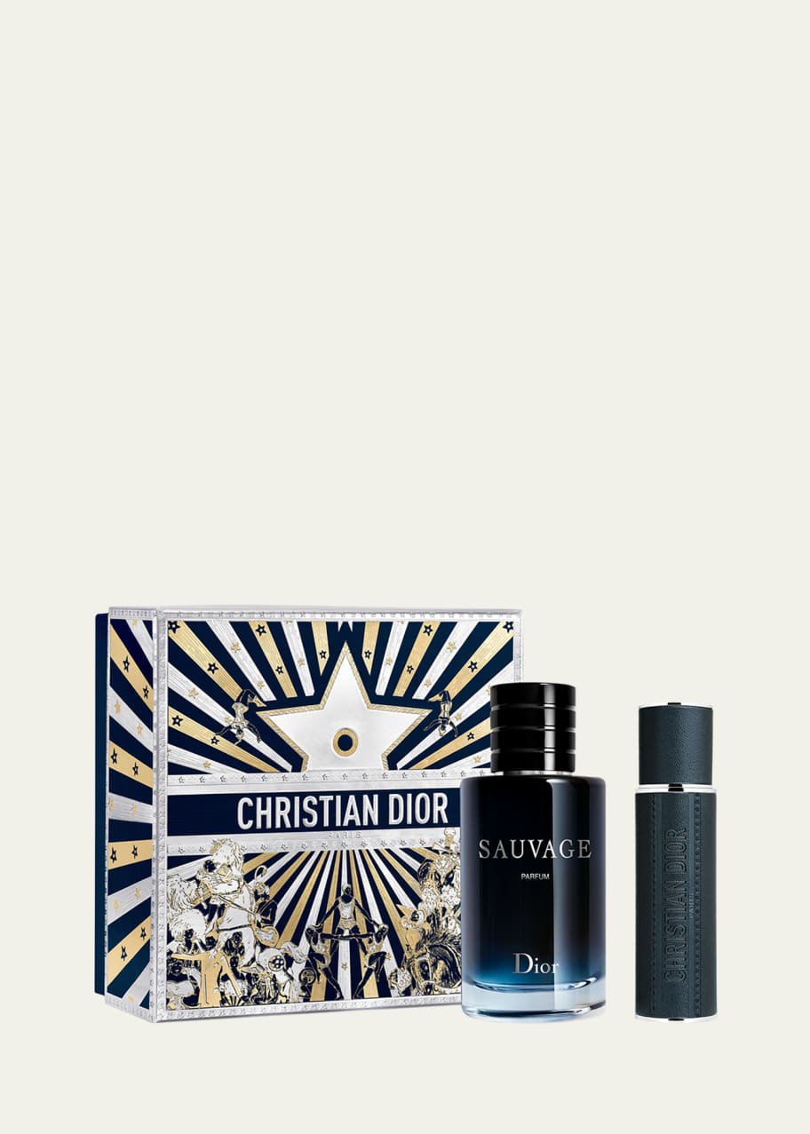DIOR Limited Edition Sauvage Parfum and Travel Spray Gift Set