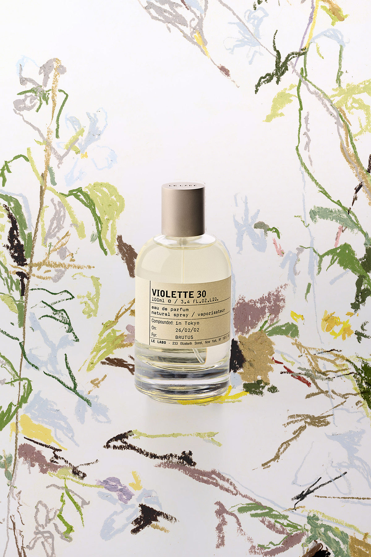 LE LABO〉の最新作「VIOLETTE 30」の香りをイラストレーター・三宅瑠人