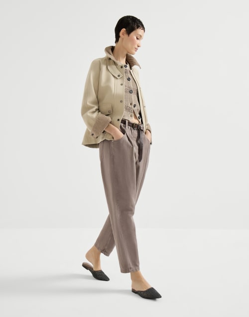 レディースパンツ、エレガントでカジュアルなモデル | Brunello Cucinelli