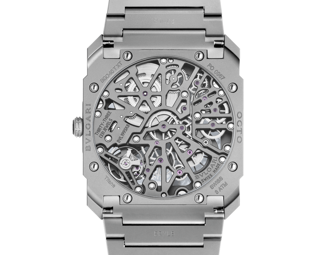 Titanium Octo Finissimo Watch Grey 103610 | Bvlgari
