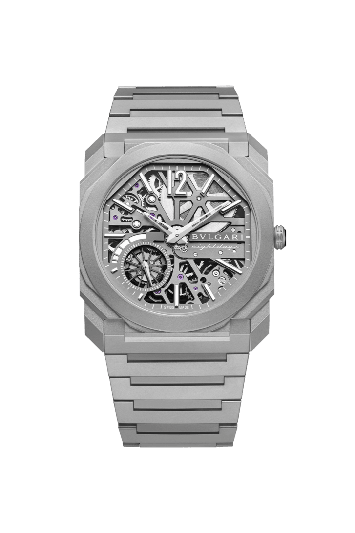 Titanium Octo Finissimo Watch Grey 103610 | Bvlgari
