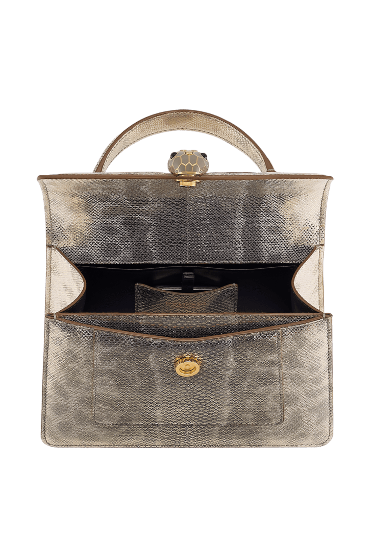 セルペンティ フォーエバー ミディアム トップハンドルバッグ Karung