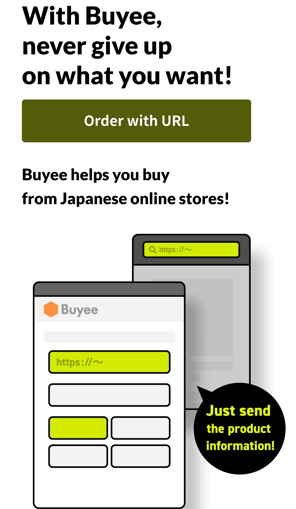 Use Buyee's 'Purchase Request for Other Sites' feature!