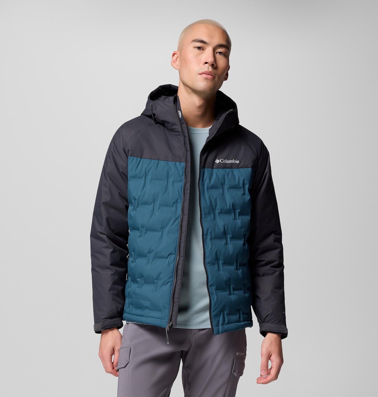 Men's Grand Trek III Down Hooded Jacket - Tall | Columbia