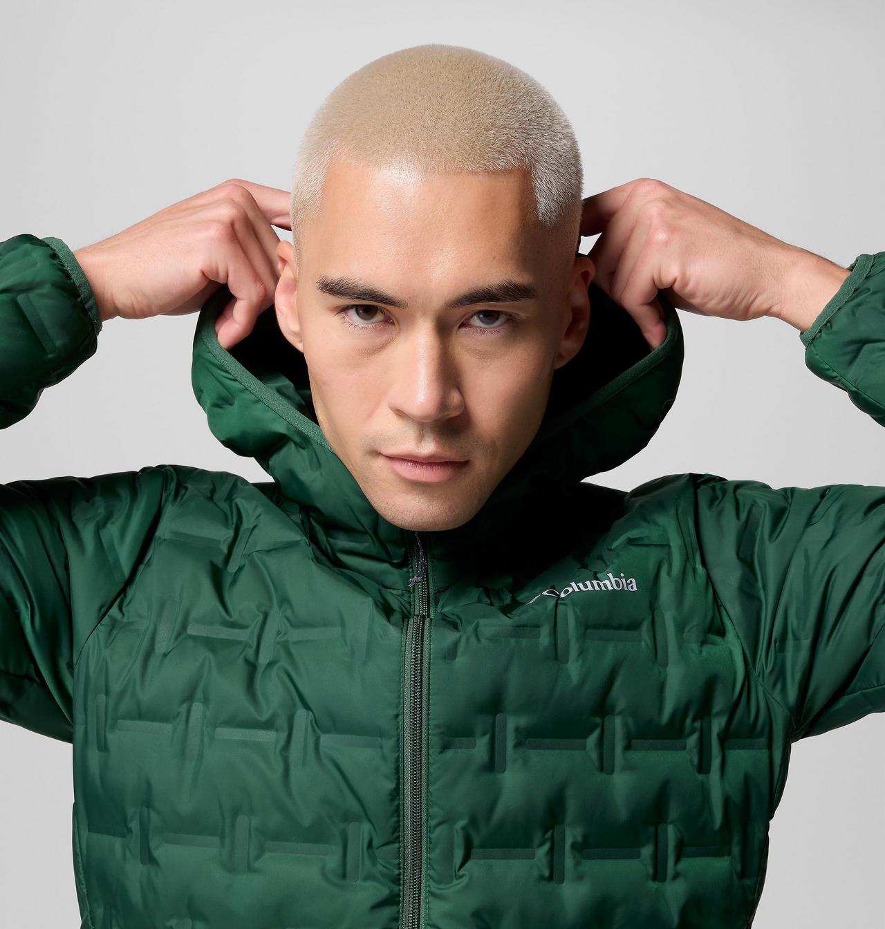 Men's Delta Ridge II Down Hooded Jacket | Columbia