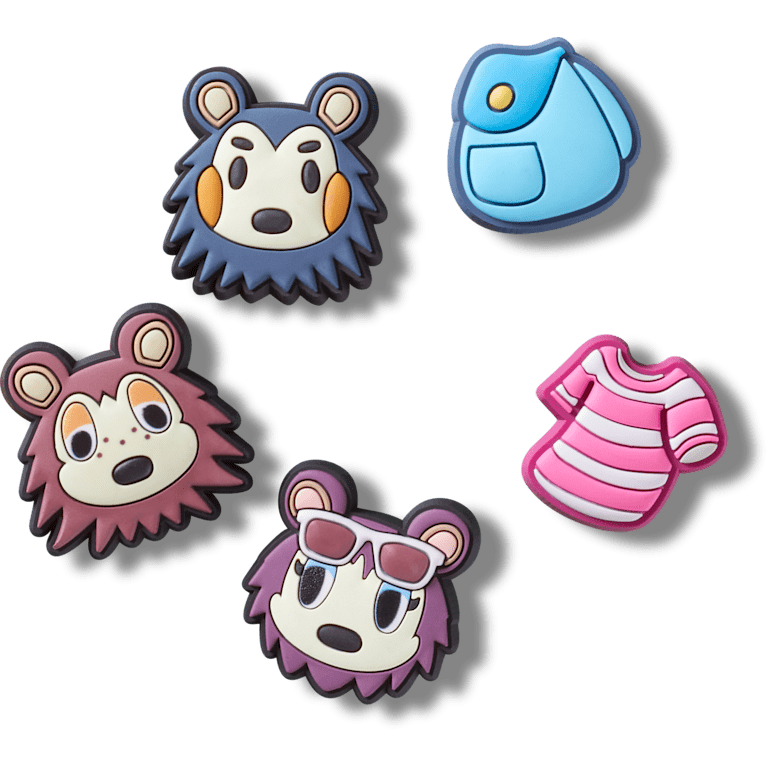 クロックス公式】どうぶつの森 クリエイター 5 パック | ジビッツ