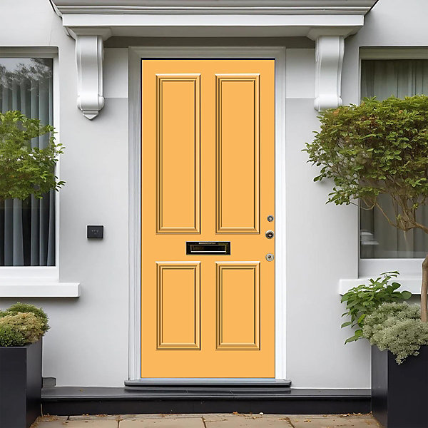 Leyland Trade Wood & Metal High Gloss Paint Saffron Yellow (RAL