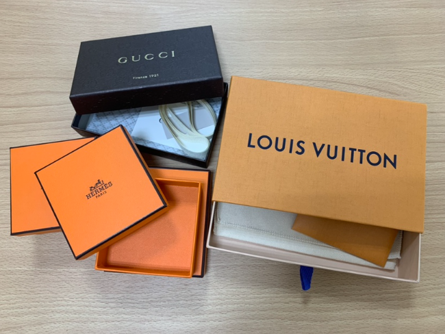 空箱 HERMES エルメス ギフト箱 約37cm x 15cm x 33cm 空箱HERMES