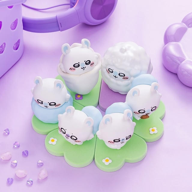ちいかわ」うさぎだらけ、モモンガだらけフィギュアが発売 BOX購入なら
