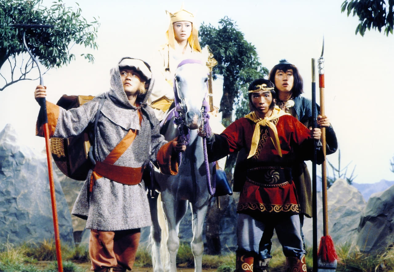 堺正章×夏目雅子×岸部シロー×西田敏行「西遊記」 4月7日から無料放送