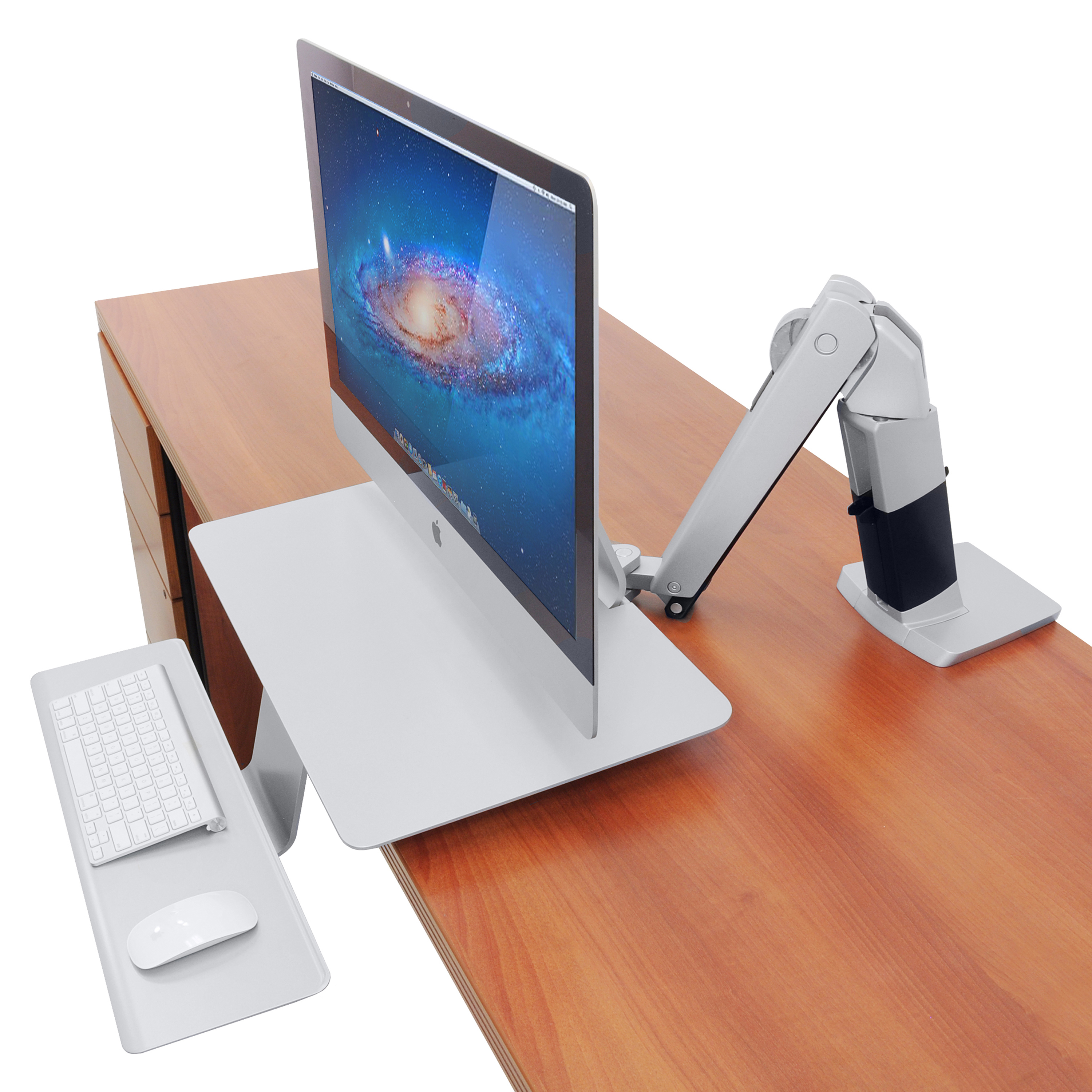 Standing Desk for Apple Computers | WorkFit-A Workstation | Ergotron