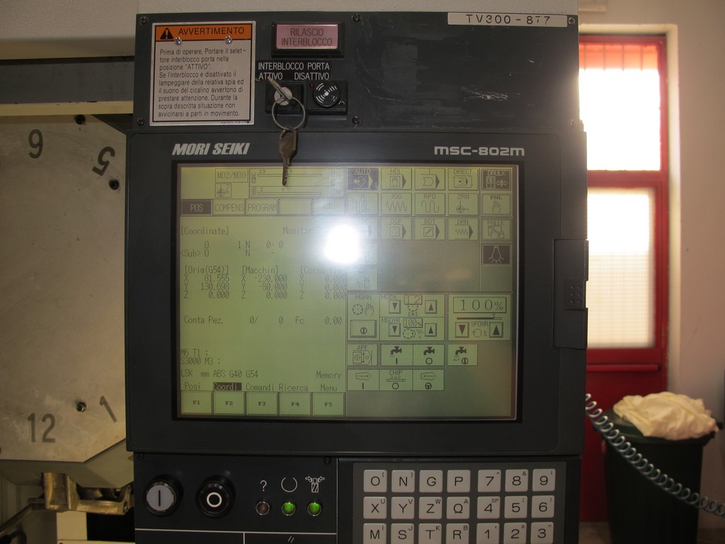 Machine's specifications - Mori Seiki TV 300 Used machines - Exapro