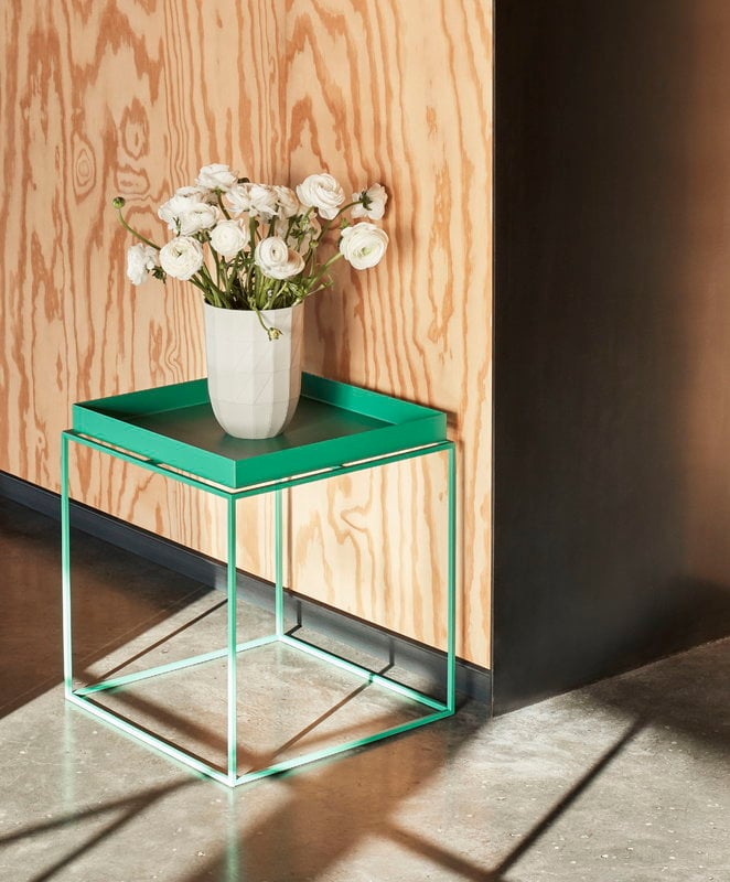 HAY Tray table medium square, peppermint | Finnish Design Shop