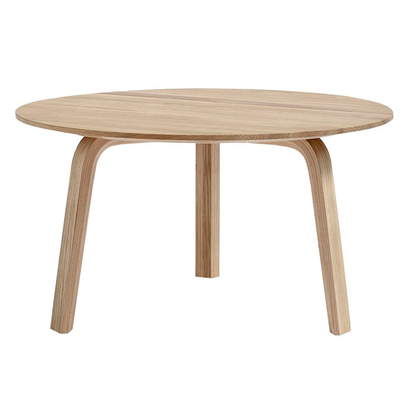 HAY Bella coffee table 60 cm, low, lacquered oak | Finnish Design Shop