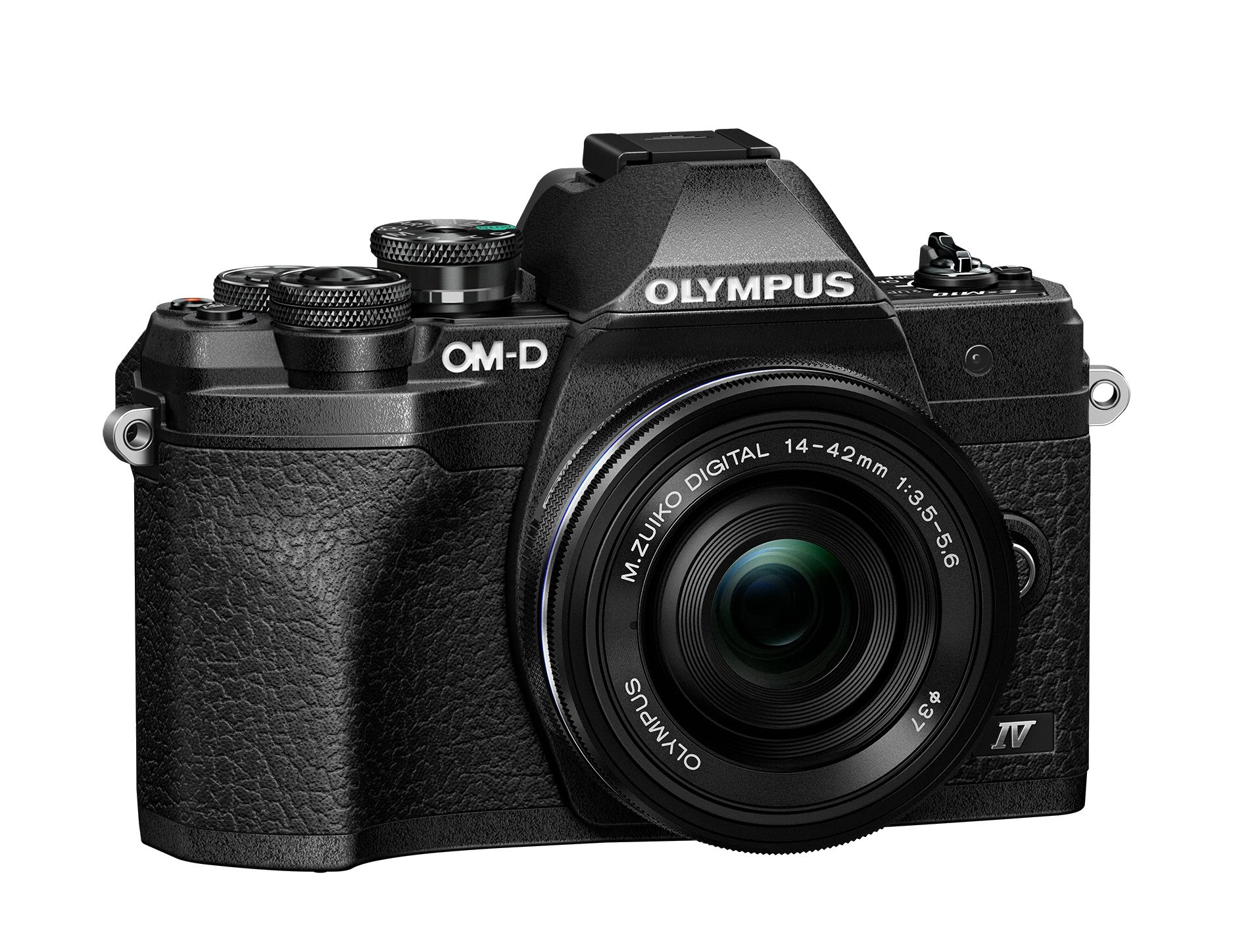 Olympus OM-D E-M10 Mark IV + 14-42mm Pancake EZ black - Foto Erhardt