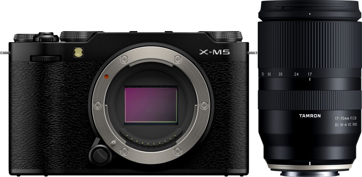 Fujifilm X-M5 Body Black + Tamron 17-70mm f2.8 Fuji X - Foto Erhardt