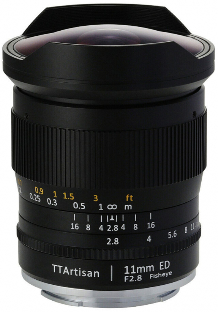 TTArtisan 11mm f2.8 Fisheye Nikon F full frame - Foto Erhardt