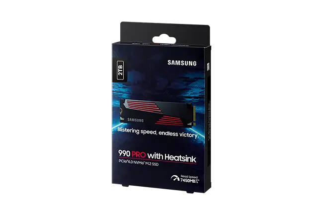 SAMSUNG 990 Pro 2TB with Heatsink M.2 NVMe PCIe 4.0 SSD - Canada