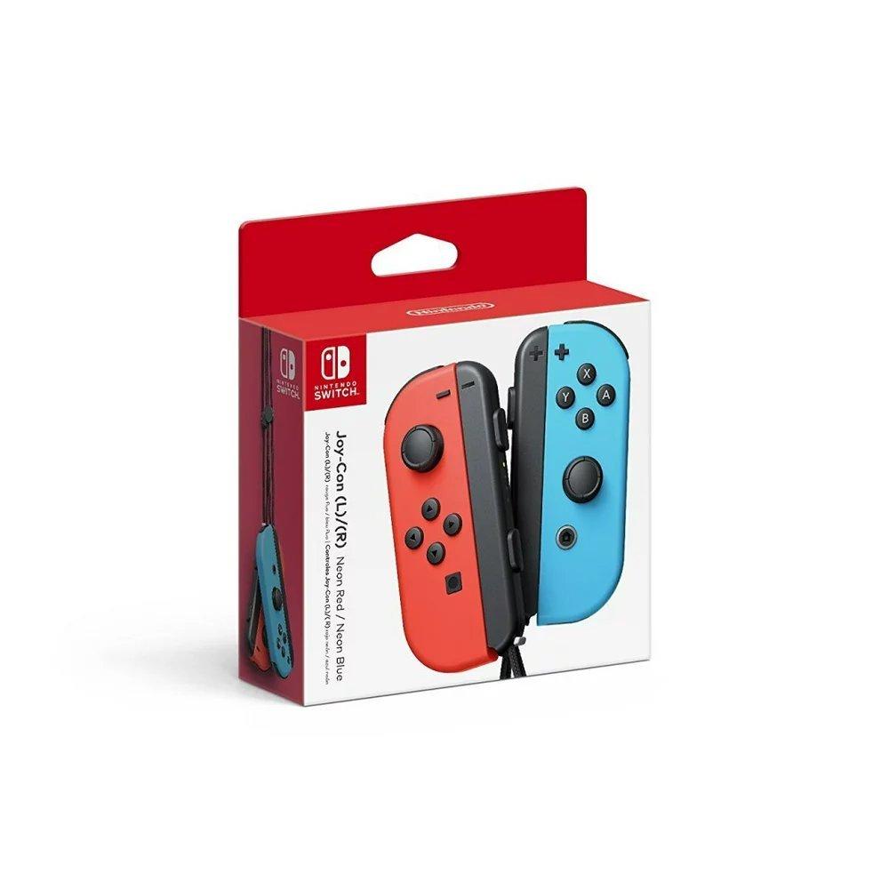 Nintendo Switch Joy-Con (L)/(R) Neon Red/Neon Blue | GameStop