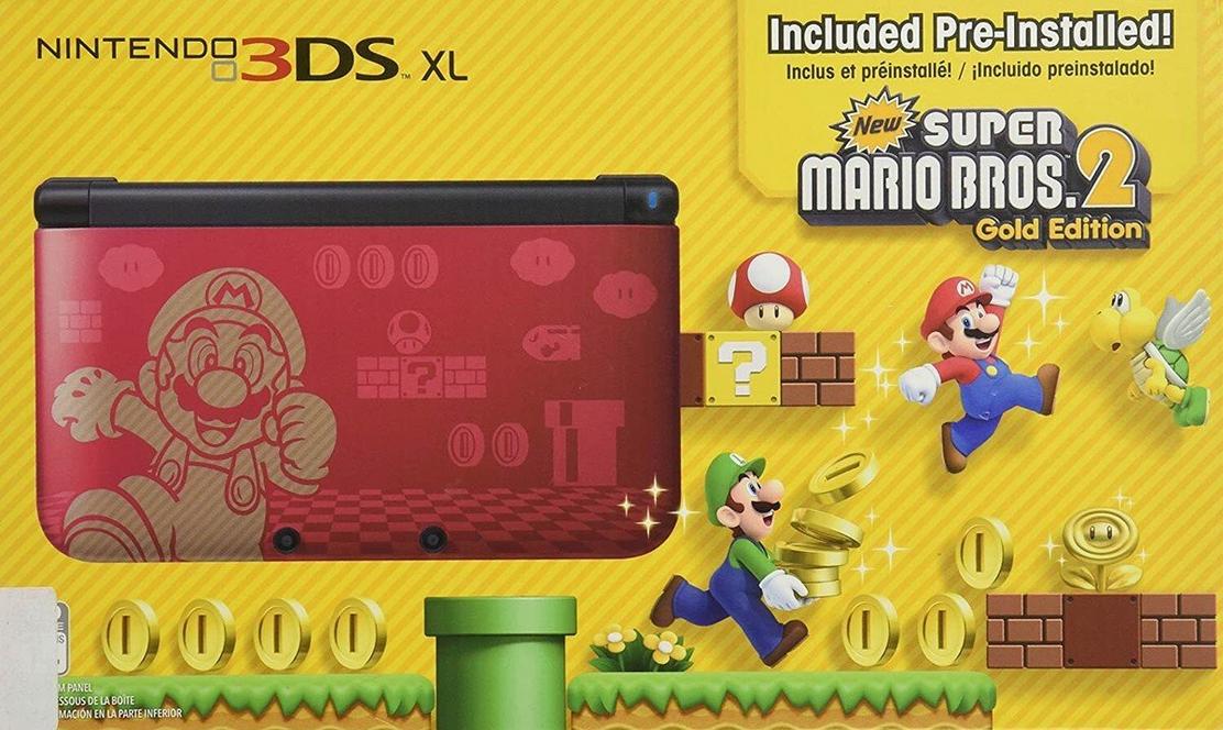 Nintendo 3DS XL Super Mario Bros. 2 Red | GameStop
