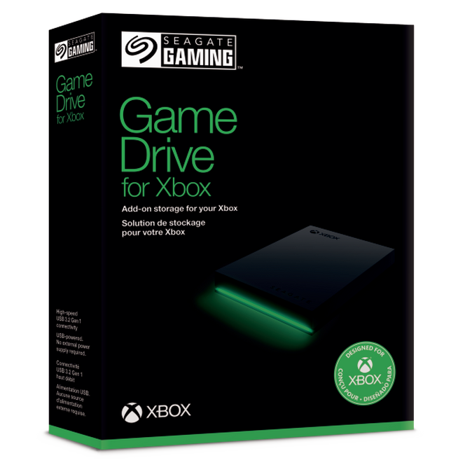 Seagate 4TB Game Drive External Hard Drive for Xbox | GameStop