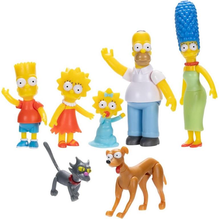 Jakks Pacific The Simpsons 2.5-in Scaled Multipack Figure Set