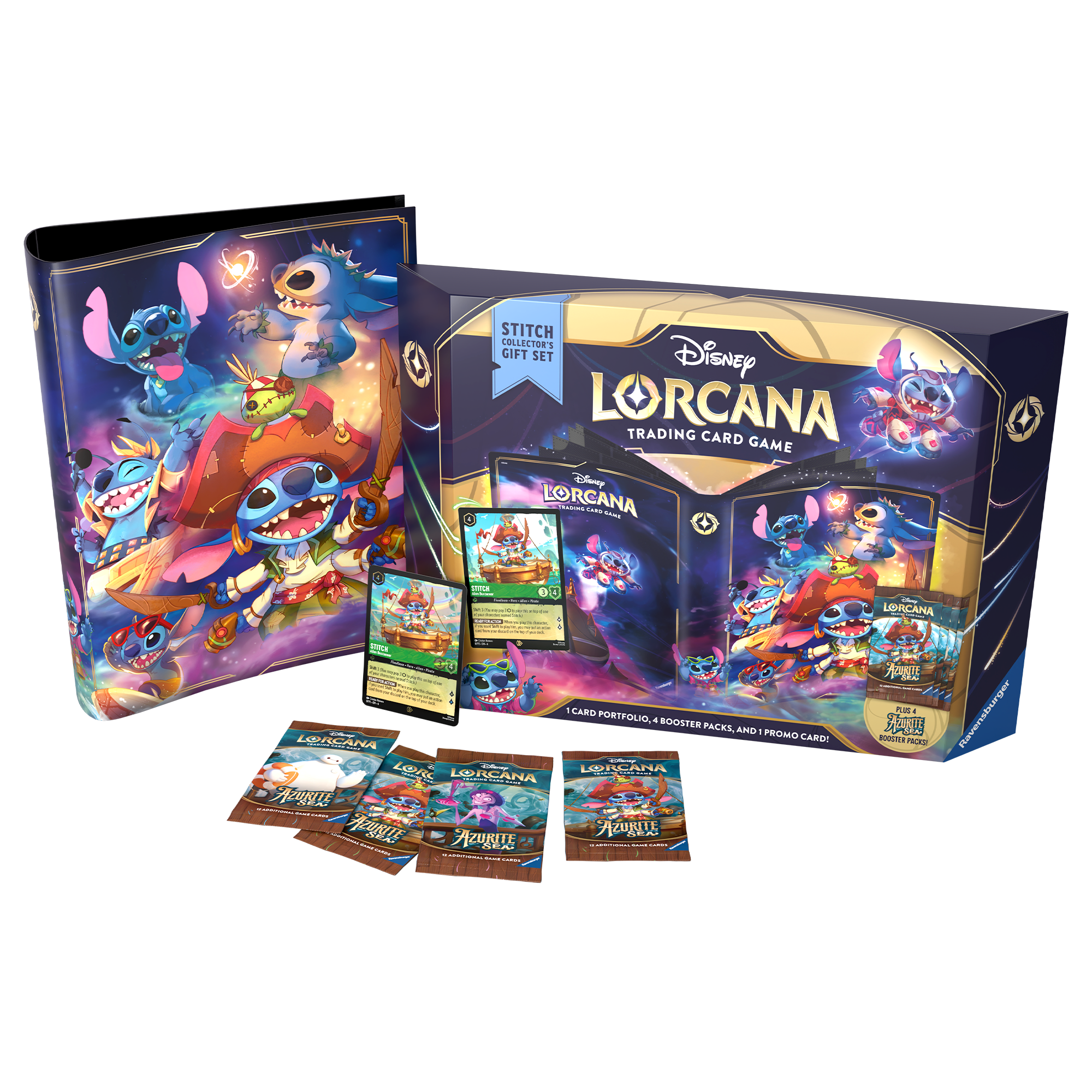 Disney Lorcana Trading Card Game: Azurite Sea Chapter 6 Gift Set