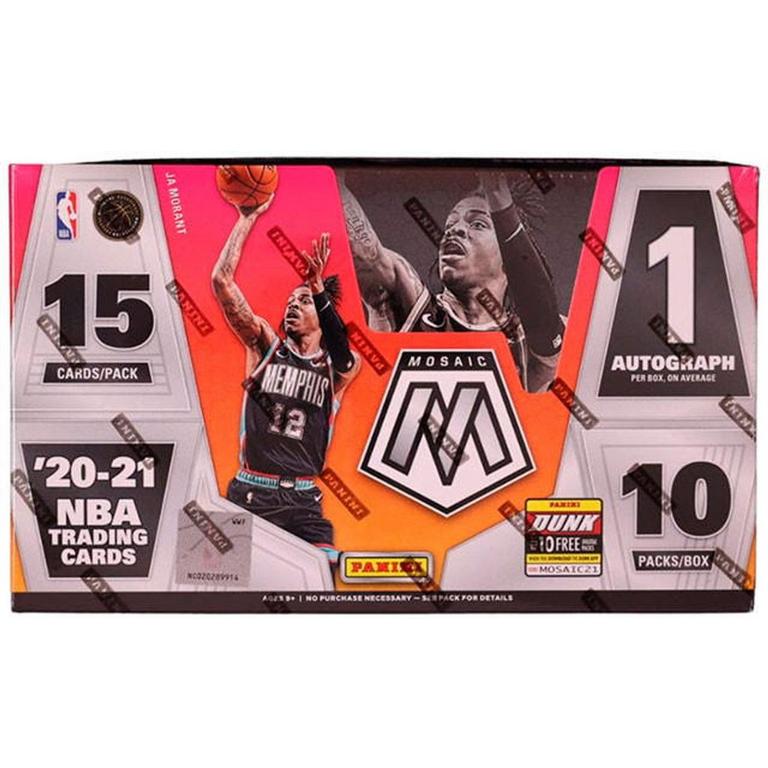 2020-21 Panini Mosaic NBA Basketball Hobby Box | GameStop