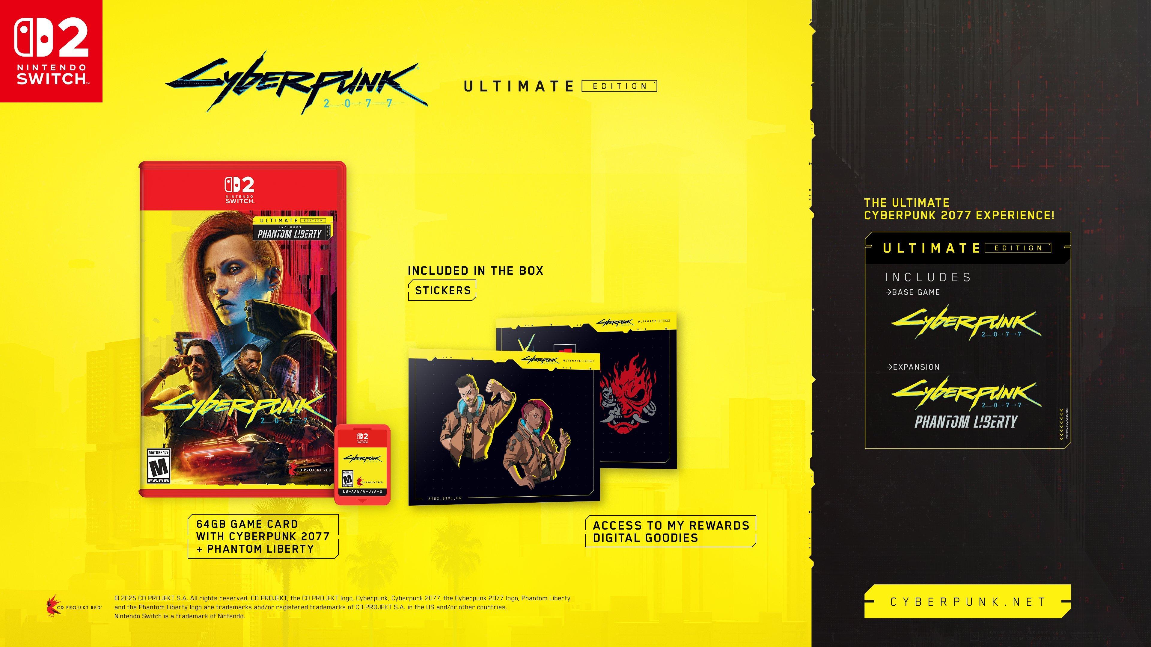 Cyberpunk 2077: Ultimate Edition - Nintendo Switch 2 | CD Projekt