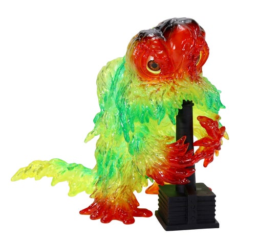 ヘドラソフビ 4種 飛行期〜生体 ゴジラストア限定 ヘドラソフビ 4種