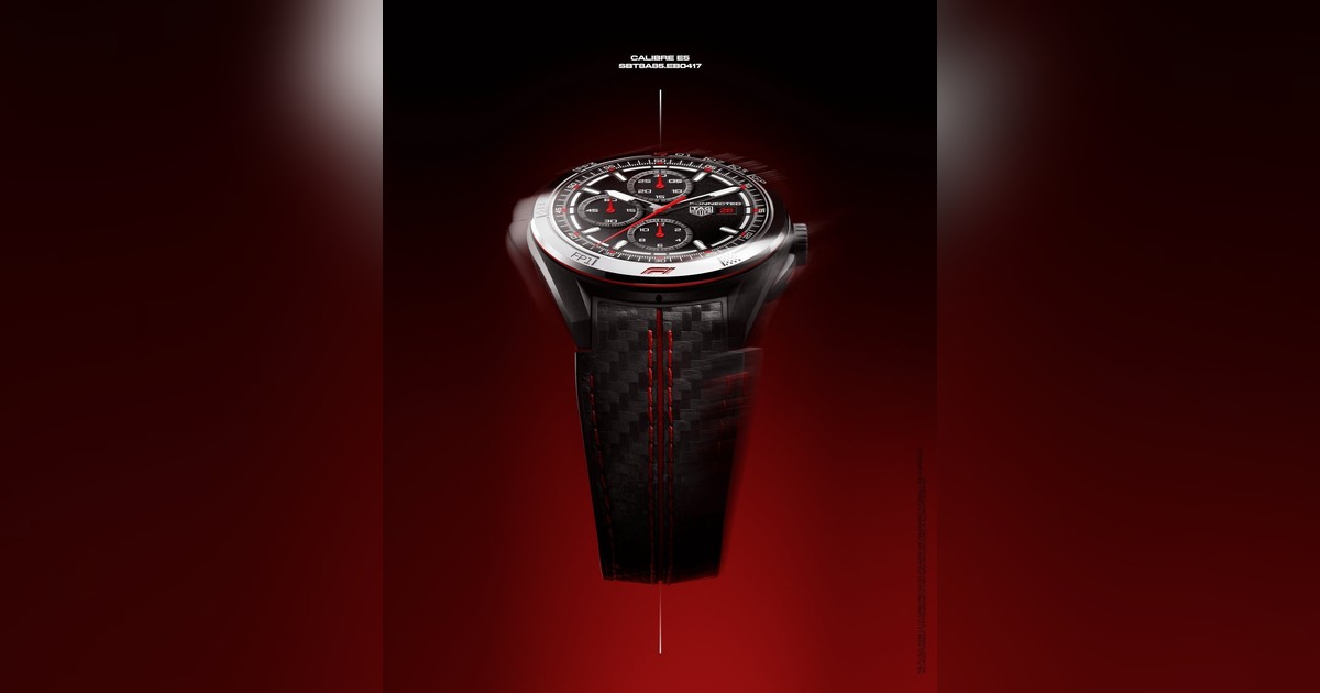 タグ・ホイヤー、F1公式タイムキーパー復帰記念のTAG Heuer Connected