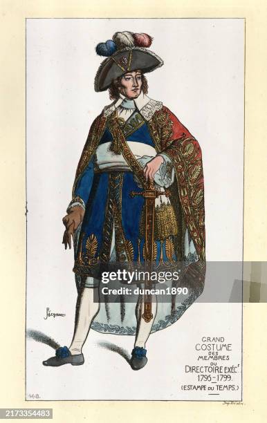 History Of Fashion Grand Costume Of A Member Of The French