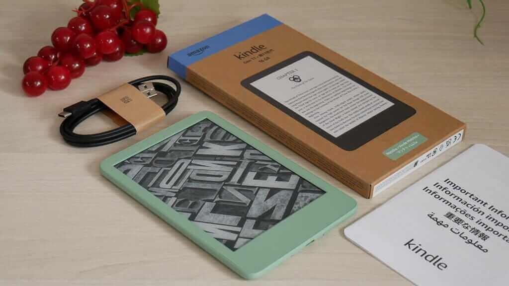 First Look at the Amazon Kindle in Matcha Green - Good e-Reader