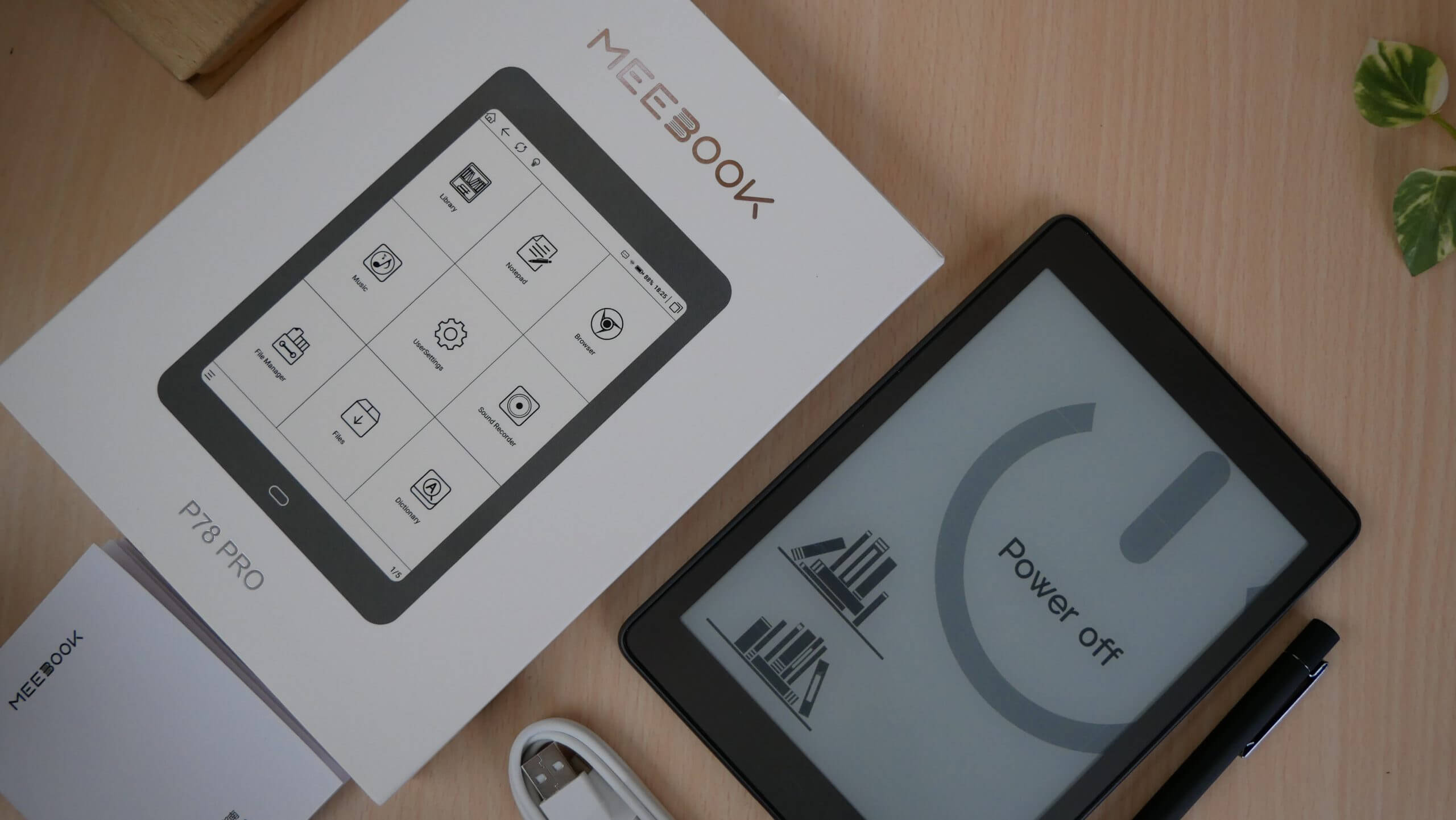 First Look at the Meebook Pro 78 e-note and e-reader - Good e-Reader