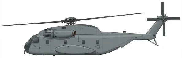 CH-53 Sea Stallion vs SA321 Super Frelon: Specs, Speed & Range