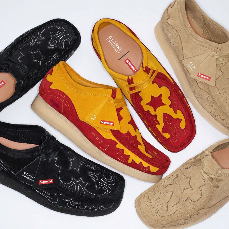Supreme goes turbo rodeo on new Clark Wallabees | British GQ