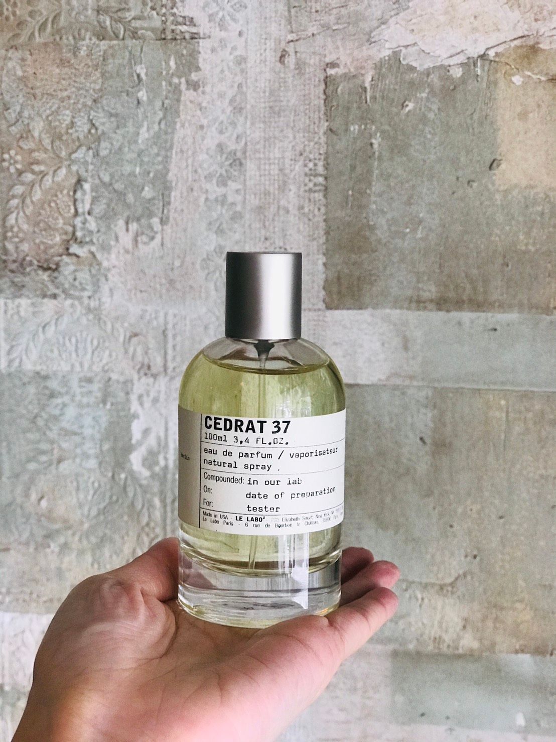 LE LABO 城市限定系列2021新香「柏林CEDRAT 37」檸檬+生薑清爽木質香