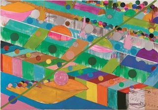 ネオ漫画」に世界が夢中！ 横山裕一の新作個展『カラー土木』堂々開催