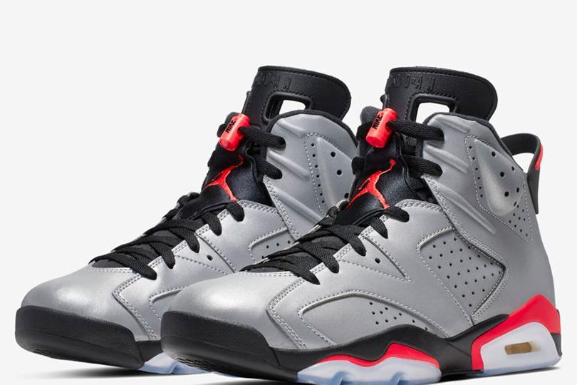 ナイキ エア ジョーダン6、7、8の3モデルが輝く反射素材で登場！ | GQ