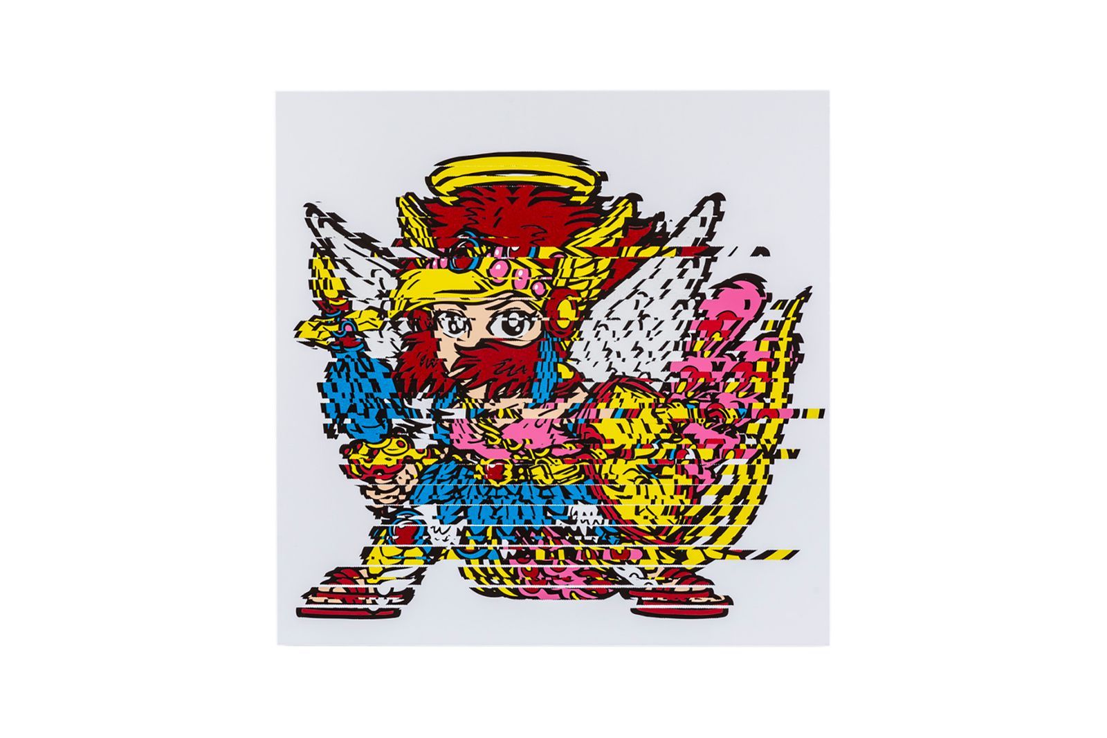 ヘッドロココがコラージュに！ ビックリマン×河村康輔のコラボ・アート