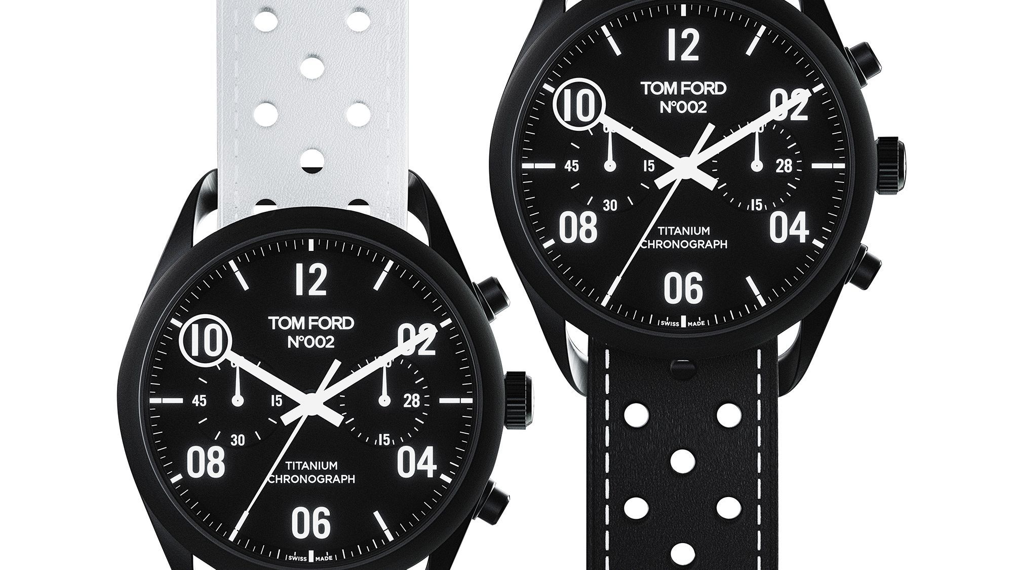 トム フォード初のクロノグラフは、レトロ顔の2カウンター！──「N