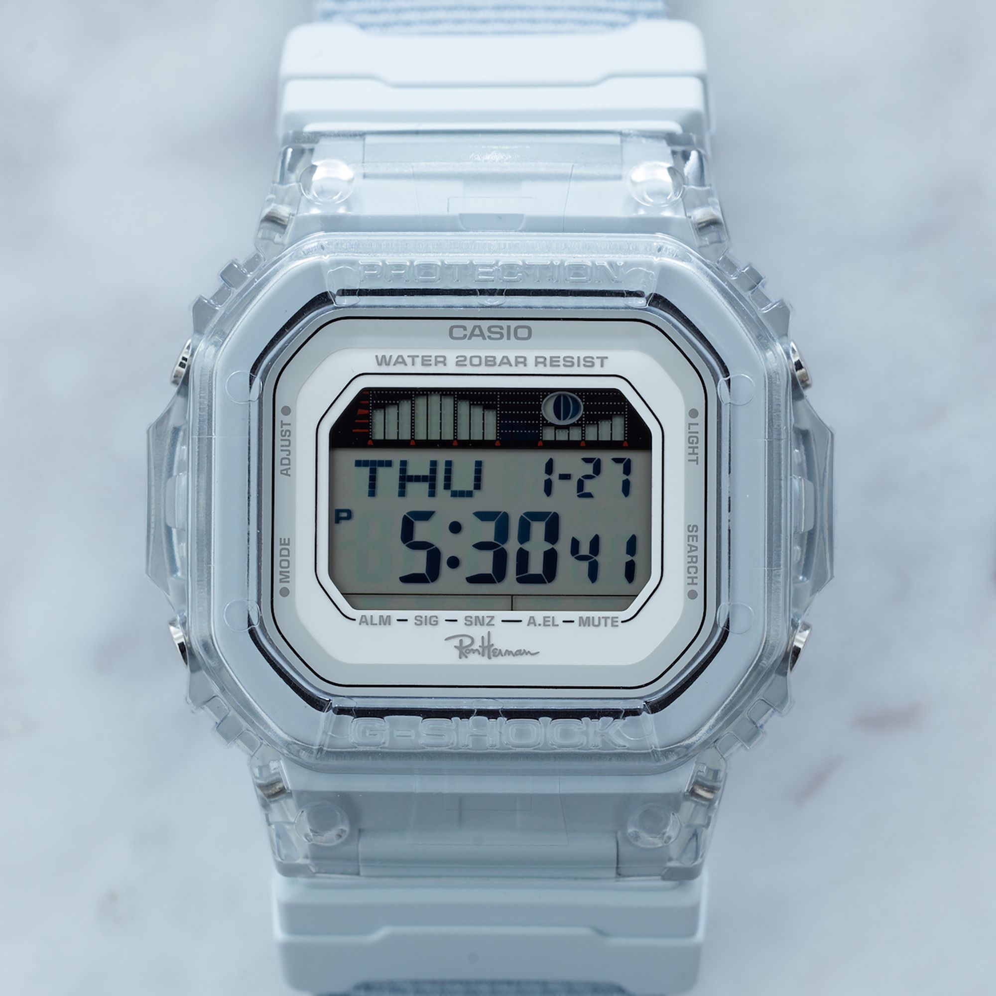 クリアカラーが初登場！ 「G-SHOCK for Ron Herman GLX-5600」が