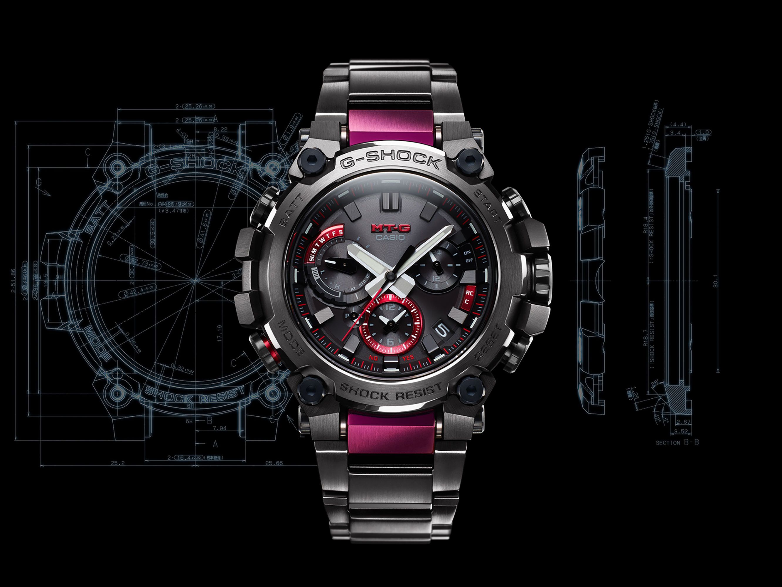 G-SHOCKのMT-Gシリーズから薄型の新モデルが登場！ | GQ JAPAN