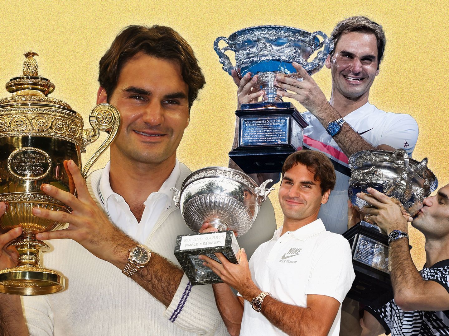 テニス】ロジャー・フェデラーの「ロレックス」遍歴を振り返る