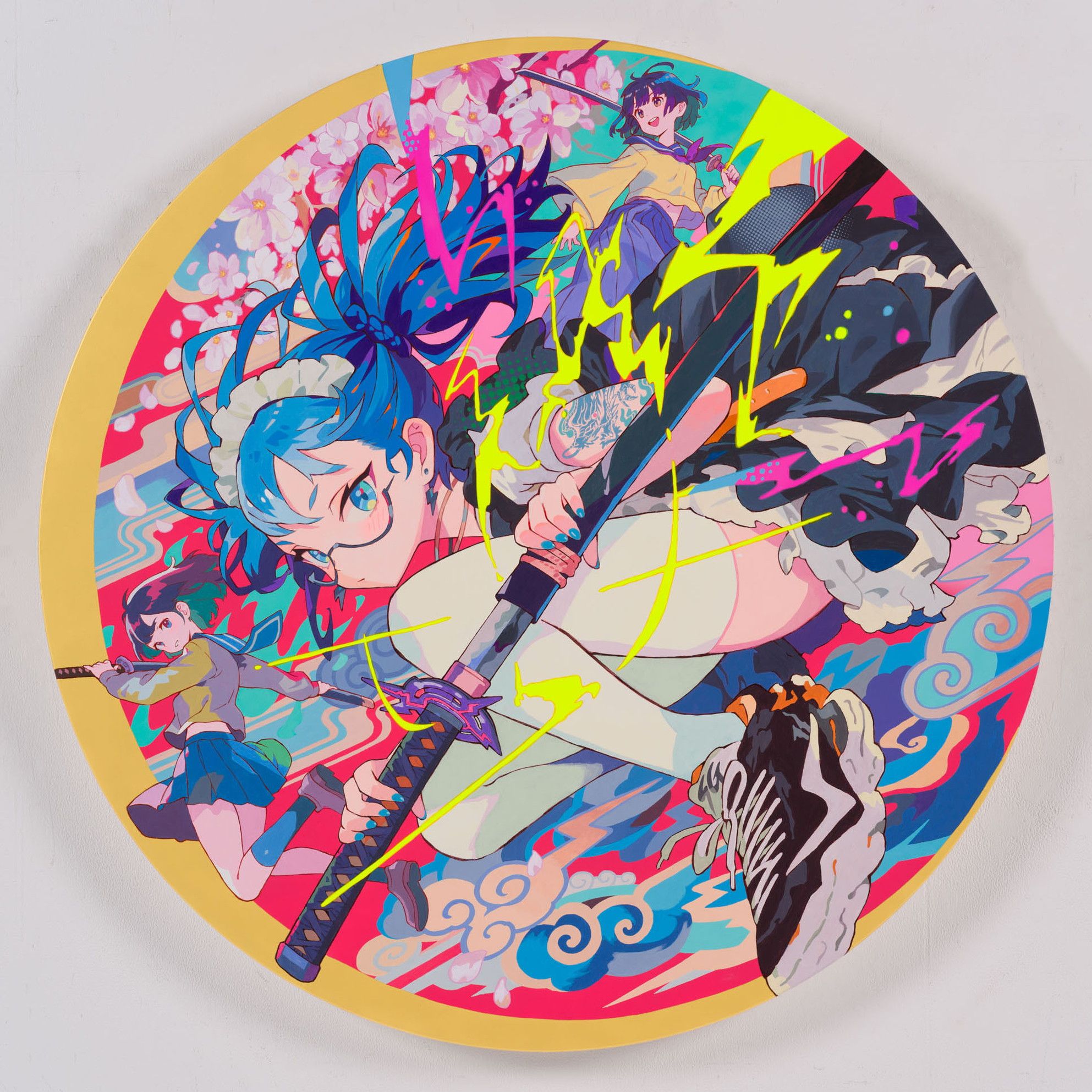 さいとうなおきのアナログ絵画の世界へ。カイカイキキギャラリーで個展