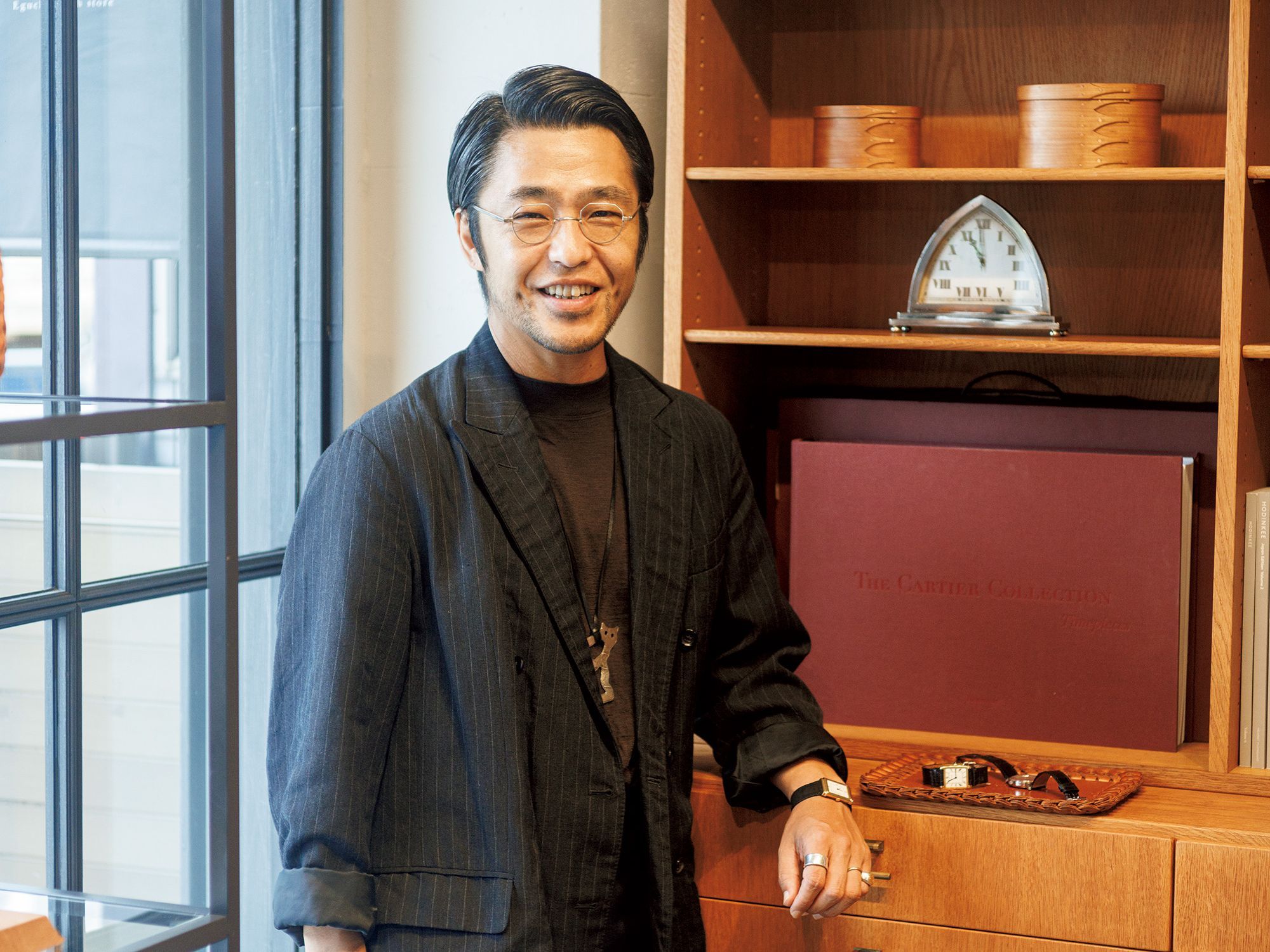 YSLのイブ・サンローラン レベルソを選んだのは、江口時計店店主・江口